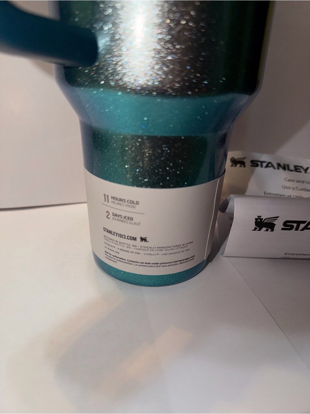LIMITED Stanley Quencher ProTour Flip Straw Tumbler 40oz, Ponderosa Shimmer - Picture 6 of 10